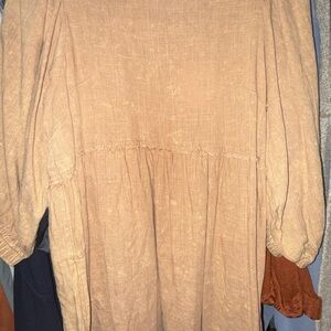 Umgee Tan Mini Dress